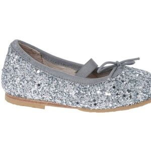 NWOT Bloch Silver Sparkly Party Shoes